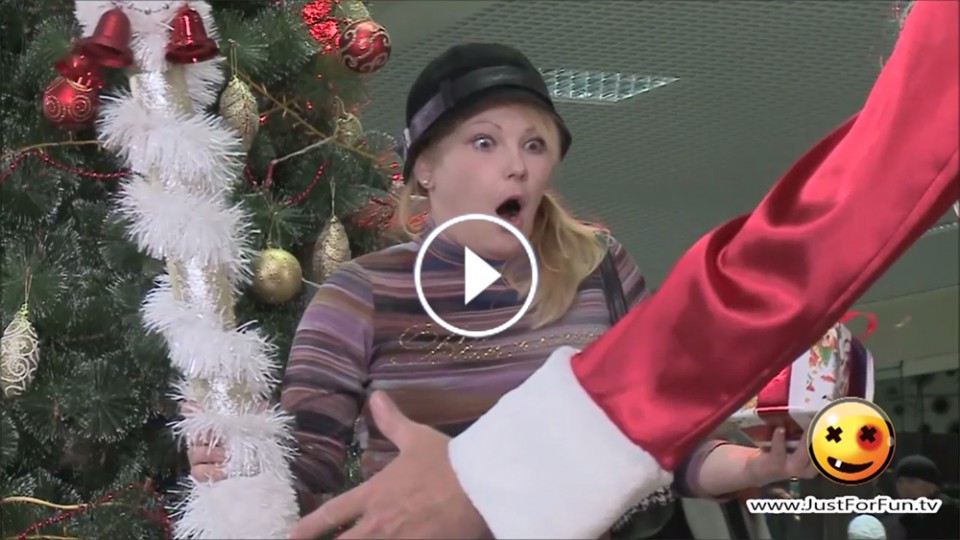 2015 Santa and Christmas Tree Sexy Hidden Cams Compilation HD